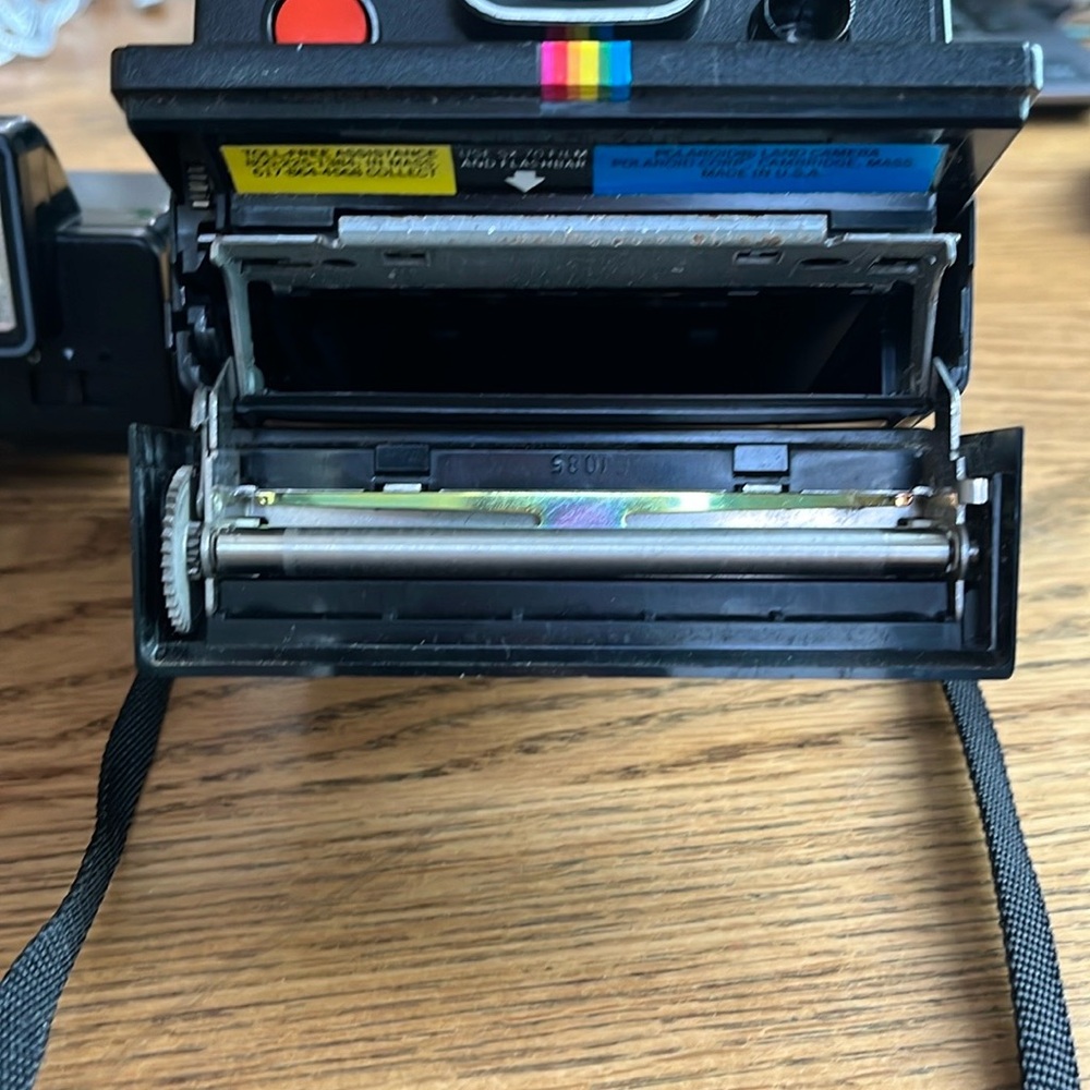 Vintage Polaroid Rainbow 2351 One Step Plus Land Camera INCLUDING O-Light - Picture 4 of 14